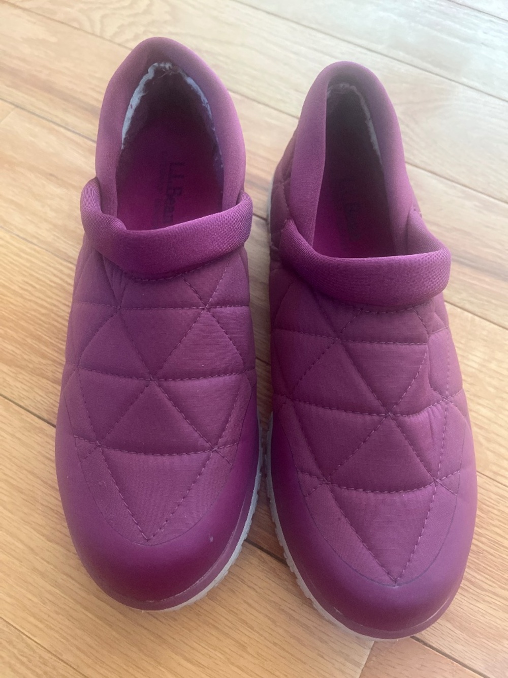 L.L.Bean Ultralight PrimaLoft Waterproof Slip-On shoes